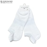 Combo 2 Đôi Vớ Thể Thao Unisex Cotton Socks Giordano 01152018 - 11-Trắng - L