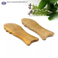 COMBO 2 dụng cụ Mát xa cạo gió hình cá bằng gỗ thơm - MH859 - Chăm sóc sức khỏe