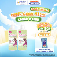 Combo 2 Dung dịch vệ sinh phụ nữ Fresh&Care Odor Fresh+ 250ml