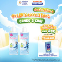 Combo 2 Dung dịch vệ sinh phụ nữ Fresh & Care Cool+ 250ml