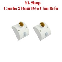 COMBO 2 ĐUÔI ĐÈN CẢM BIẾN HỒNG NGOẠI SÁNG KHI THẤY NGƯỜI CHUYỂN ĐỘNG