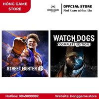 COMBO 2 GAME – Street Fighter 6 Deluxe Edition, WATCH_DOGS COMPLETE EDITION (PS4/PS5) [DIGITAL]