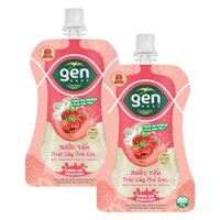 Combo 2 Gennest Nước Yến Sữa Trẻ Em Hương Dâu