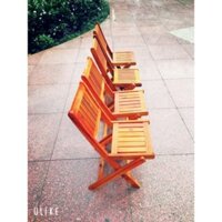 Combo 2 Ghế Xếp Gỗ - ghế ban công- ghế cafe gấp gọn