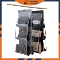 COMBO 2 GIỎ TREO TÚI XÁCH NHIỀU NGĂN CHỐNG BÁM BỤI  GIAO MẦU NGẪU NHIÊN