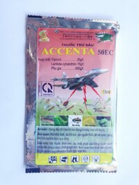 Combo 2 gói ACCENTA 50EC  (15ml) đặc trị sâu cuốn lá sâu khoang rệp bọ xít muỗi...