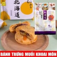 COMBO 2 GÓI BÁNH TRỨNG MUỐI ĐẬU ĐỎ, KHOAI MÔN 3Q HONG KONG NHÂN TAN CHẢY - Shop Khánh Chi