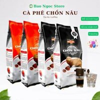 combo 2 gói cà phê chồn moka I và 2 gói chồn nâu màu đen mỗi gói ( 500g) cafe thể chất nhẹ hương thơm