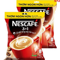 COMBO 2 GÓI CÀ PHÊ HÒA TAN NESCAFÉ 3IN1 CÔNG THỨC CẢI TIỀN VỊ NGUYÊN BẢN ( gói đỏ 782gr gồm 46 gói x 17gr )