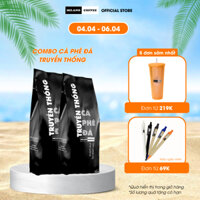 Combo 2 gói Cà phê Milano loại cà phê Đá 1 Truyền Thống 250g