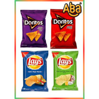 Combo 2 Gói Doritos Tặng 2 Gói Lay's - Siêu Tiết Kiệm, Thỏa Sức Ăn Vặt, Giòn Ngon Đậm Vị, Thích Hợp Để Chia Sẻ