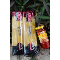 COMBO 2 gói mì Spagetti OBA 500GR + 1 Sốt Spagetti 220Gr,Mì Ý Spaghetti nhập khẩu Thổ Nhĩ Kỳ