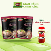 Combo 2 Gói Nước dùng Phở Bò Barona 150g [Tặng 1 hũ Sate Tôm Siêu Ngon 100g]