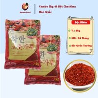 Combo 2 gói Ớt Bột Hàn Quốc Làm Kim Chi CHACKHAN ( 2 kg ) - Thương Hiệu NONG WOO
