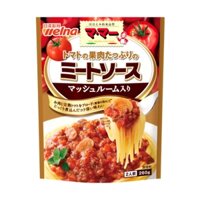 (COMBO 2 Gói) Sốt Cà Chua & Thịt Có Nấm, Tomato, Meat & Mushroom Instant Sauce (260g) - NISSHIN