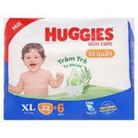 Combo 2 gói Tả quần Huggies Size XL 32 miếng- tặng gấu bông