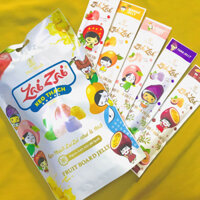 COMBO 2 GÓI THẠCH ZAI ZAI ĐỨC HẠNH LOẠI DÀI MIX ĐỦ VỊ TRÁI CÂY ( gói 320gr )