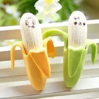 Combo 2 Gôm Tẩy Mini Hình Chuối 4.5Cm