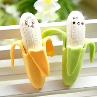 Combo 2 Gôm tẩy mini hình chuối 4.5cm