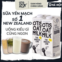 COMBO 2 Hộp 1 Lít Sữa Yến Mạch OTIS OAT MILK The Barista One Không Đường, Hỗ Trợ Giảm Cân, Eat Clean