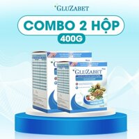 COMBO 2 HỘP 400G, Sữa Tiểu Đường Gluzabet Hỗ Trợ Ổn Định Đường Huyết, Ngăn Ngừa Biến Chứng Tiểu Đường