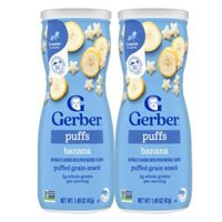 Combo 2 hộp Bánh Ăn Dặm Gerber vị Chuối 42g *giao bao bì ngẫu nhiên*