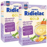 Combo 2 hộp Bột Ridielac Gold Yến Mạch, Gà, Đậu Hà Lan, 200g