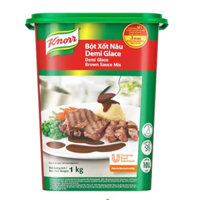 COMBO 2 HỘP BỘT SỐT NÂU DEMI GLACE KNORR - xốt nâu ướp thịt bò ( hộp 1kg )