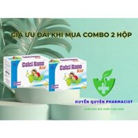 COMBO 2 HỘP Calci nước Calci Nano Kid giúp xương, răng chắc khỏe