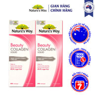 Combo 2 Hộp Collagen Thủy Phân Dạng Nước NATURE'S WAY Beauty Collagen Liquid Bổ Sung Collagen Giúp Sáng Da 500ml/hộp
