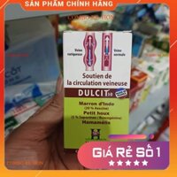 COMBO 2 HỘP Dulcit nhập khẩu từ Phá hỗ trợ suy giãn tĩnh mạch trĩ hộp 30 viên