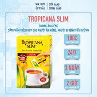 (combo 2 hộp ) Đường bắp ăn kiêng với công thứ tạo ngọt thể hiện mới Surcalose Tropicana Slim Classic 100g (50 x 2g)