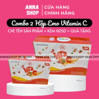 COMBO 2 HỘP GIẢM CÂN VITA C EMoSLIM CHÍNH HÃNG/ ho tro giam can