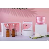 Combo 2 hộp kem 22 Again tặng 1 hộp hoặc 1 hộp serum (2 lọ) hàng Công Ty Chính Hãng