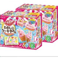 Combo 2 hộp Kẹo Popin Cookin Làm Kem / sushi /cơm bento /mỳ ramen/ soda /nho ăn được