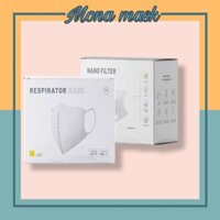 Combo 2 Hộp khẩu trang N99 Mona mask 6 lớp lọc công nghệ nano loại bỏ 99% bụi mịn (30c/hộp) - Mona mask store