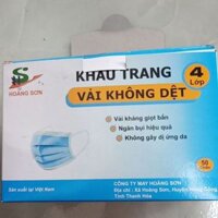 Combo 2 hộp khâu trang y tế 4 lớp 50 cái 1 hộp