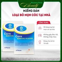 [Combo] 2 hộp miếng dán mụn cóc Corn plaster KangDi Fobe hộp 6 miếng