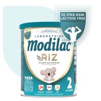 Combo 2 hộp Modilac Expert Riz 2 800g - Sữa dinh dưỡng dành cho trẻ bị dị ứng đạm sữa bò - bất dung nạp Lactose