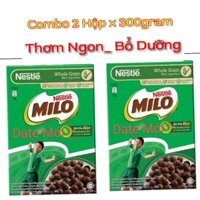 Combo 2 Hộp Ngũ Cốc Ăn Sáng Milo 300gram NESTLE® Thơm Ngon (DATE MỚI)