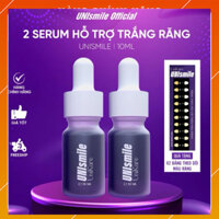 COMBO 2 Hộp Serum trắng răng Unismile - Hổ Trợ Làm Trắng Răng Ố Vàng, 10ml