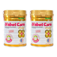 Combo 2 hộp Sữa bột Nutifood DiabetCare Gold 900g  DD cho người bị tiểu đường