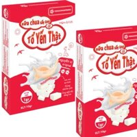 Combo 2 Hộp Sữa Chua Khô Có Tổ Yến Thật 19gr