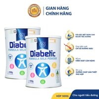 Combo 2 Hộp Sữa Dành Cho Người Tiểu Đường Hoàng Gia Úc ROYAL AUSNZ Diabetic Formula Hỗ Trợ Hạ Đường Máu Hộp 500gr