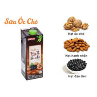 Combo 2 Hộp Sữa Hạnh Nhân-Óc Chó-Đậu Đen Sahmyook Hàn Quốc 950ml