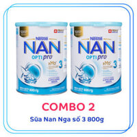 Combo 2 Hộp sữa Nan Nga số 3 800g (> 1 tuổi)