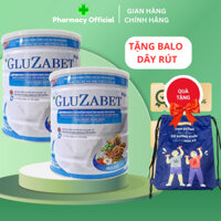 Combo 2 Hộp Sữa Non Tiểu Đường GLUZABET 650G - Sữa Hạt Chuyên Dùng Cho Người Tiểu Đường