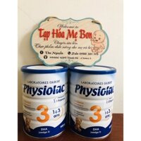 Combo 2 hộp sữa Physiolac số 3 loại 900g (Dành cho bé từ 1 - 3 tuổi)