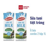 Combo 2 hộp Sữa tươi tiệt trùng ít béo Avonmore 1 Lít – Avonmore UHT Low fat