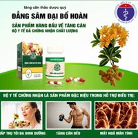 [Combo 2 hộp] Tăng cân nhanh cho người gầy, tăng cơ cho người tập thể thao, bổ sung dinh dưỡng - Đẳng Sâm Đại Bổ Hoàn